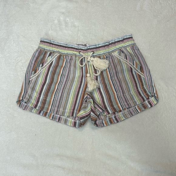 Rewind Brown Tan Cargo Shorts - Picture 1 of 3